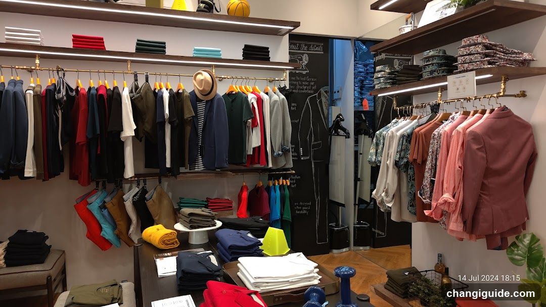 Clothing Store Interior Display