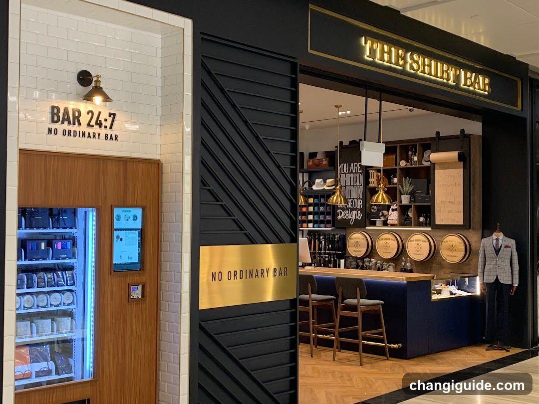The Shirt Bar, Jewel Changi Airport