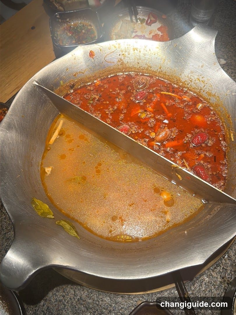 Hot Pot with Two Broths