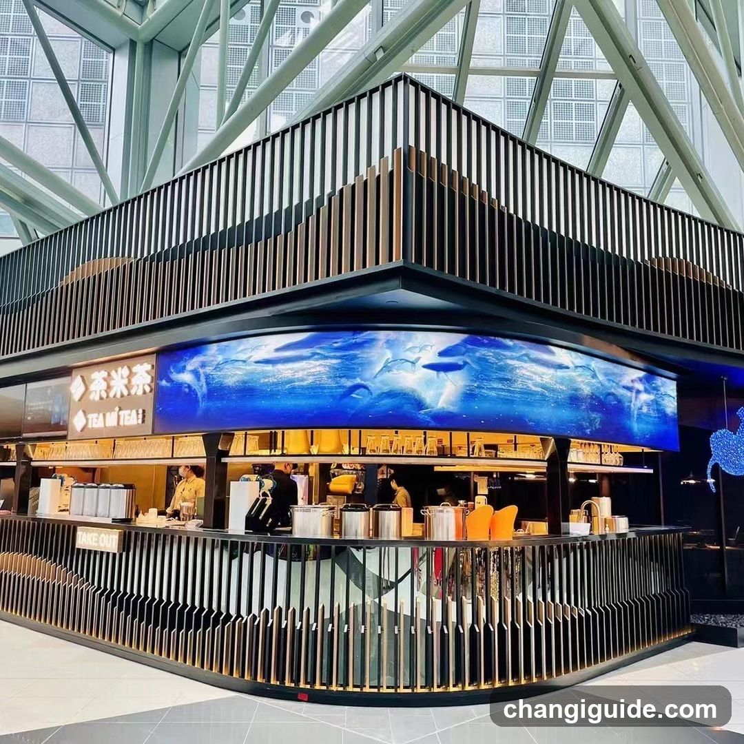 Tea Shop Interior View