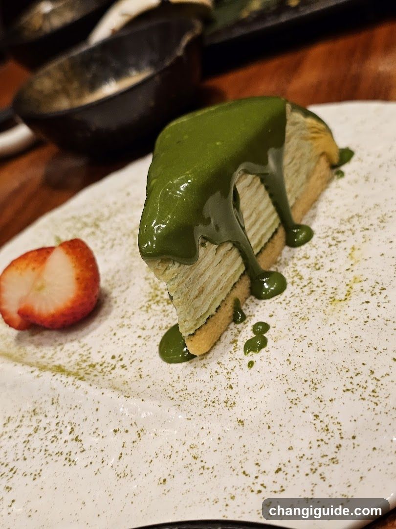 Matchcake Dessert