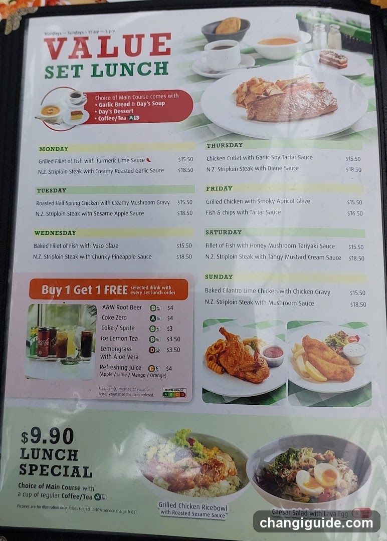 Value Set Lunch Menu