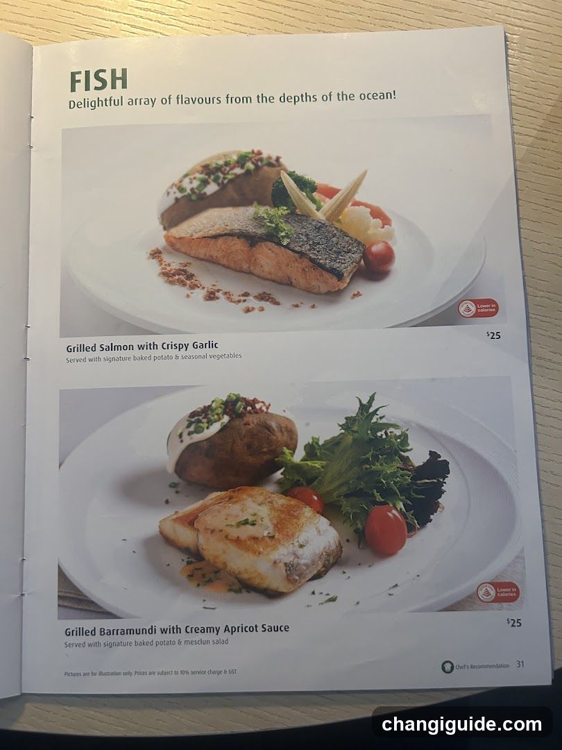 Fish Menu Page
