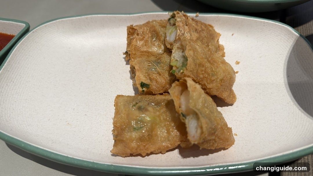 Fried Dumplings on a Plate