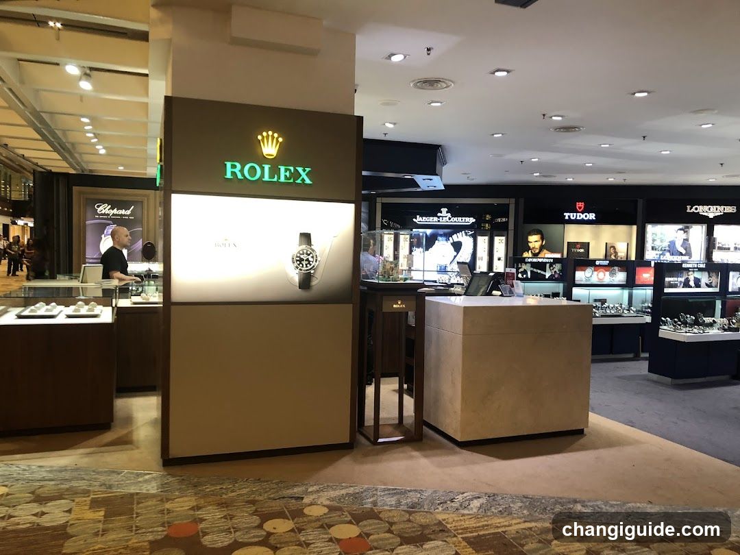 Luxury Watch Store Interior