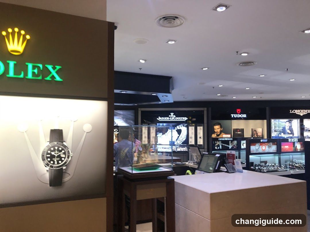 Luxury Watch Store Interior