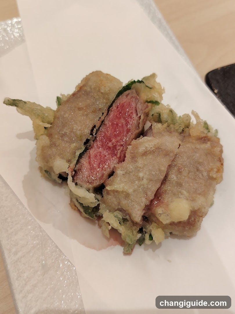 Fried Beef Tempura Cutlet