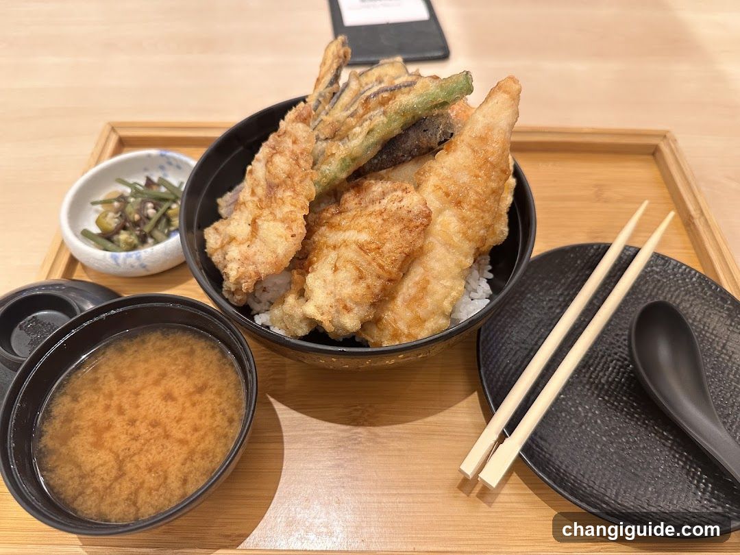 Tempura Rice Bowl Meal