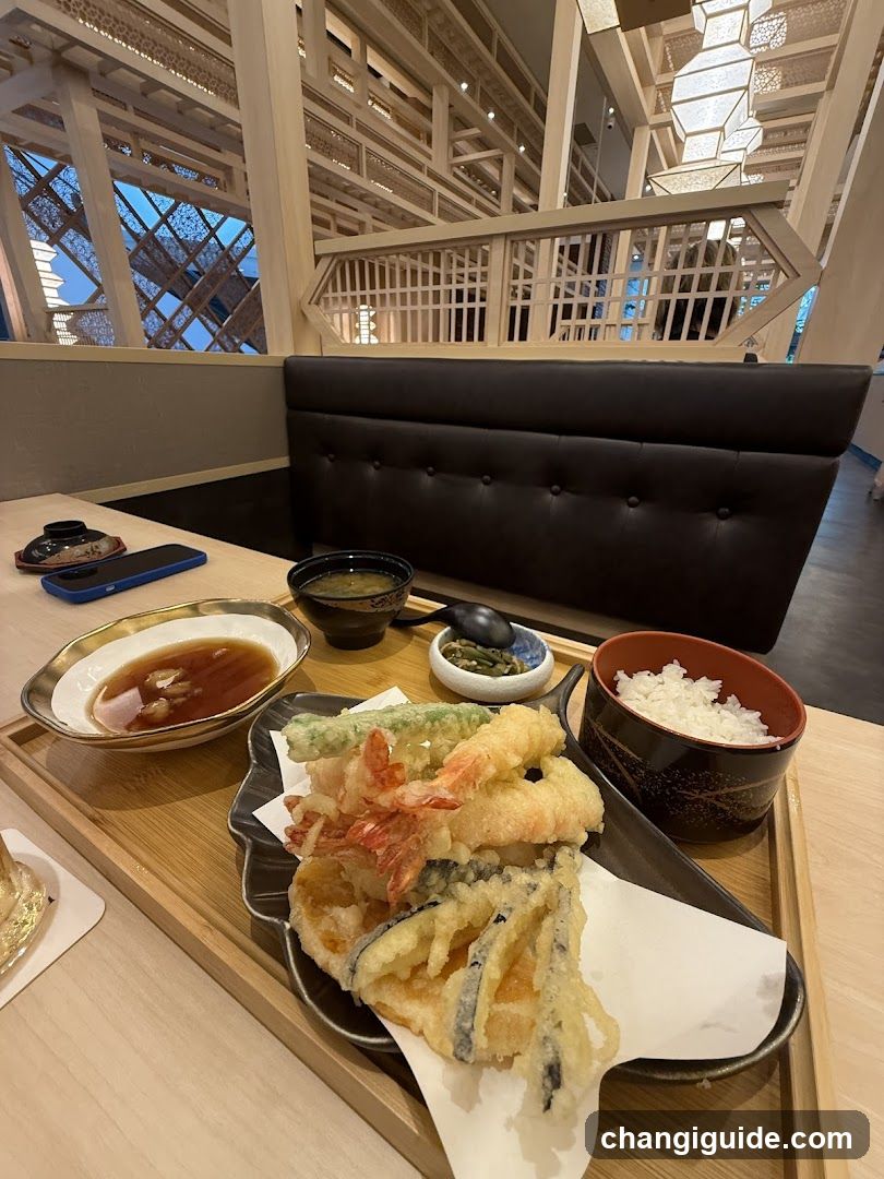 Japanese Tempura Meal