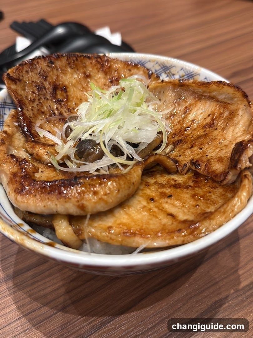 Grilled Pork Cutlet Rice Bowl