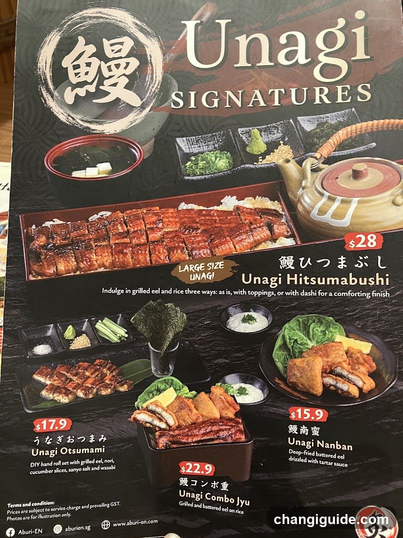 Unagi Signatures Menu Board