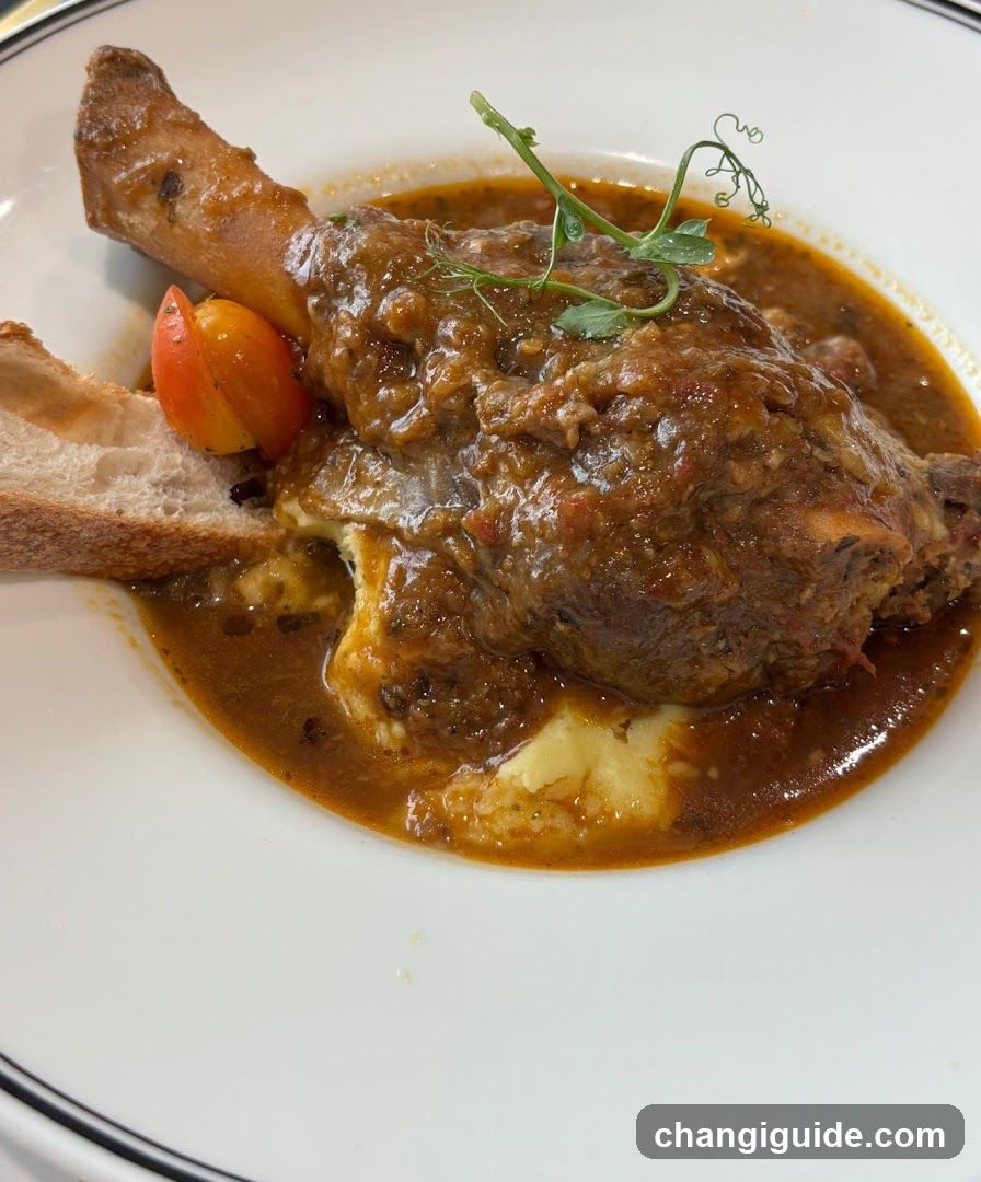 Stew with Bread and Tomato