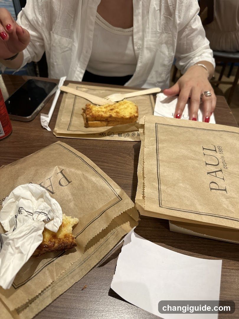 Paul Bakery Table Scene