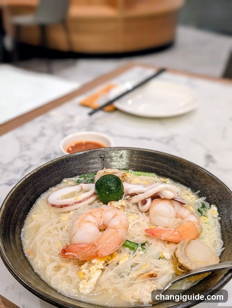 Seafood Noodle Bowl