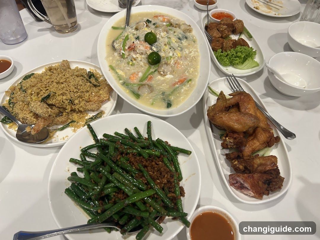 Chinese Meal Spread