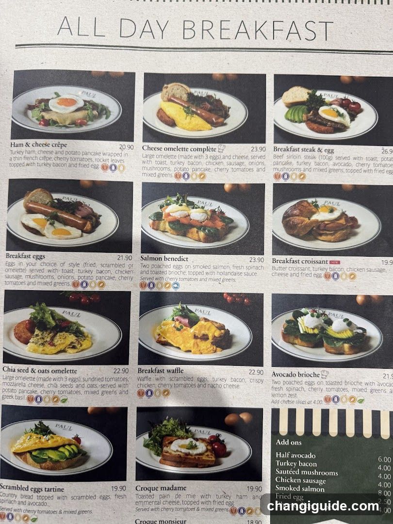 All Day Breakfast Menu