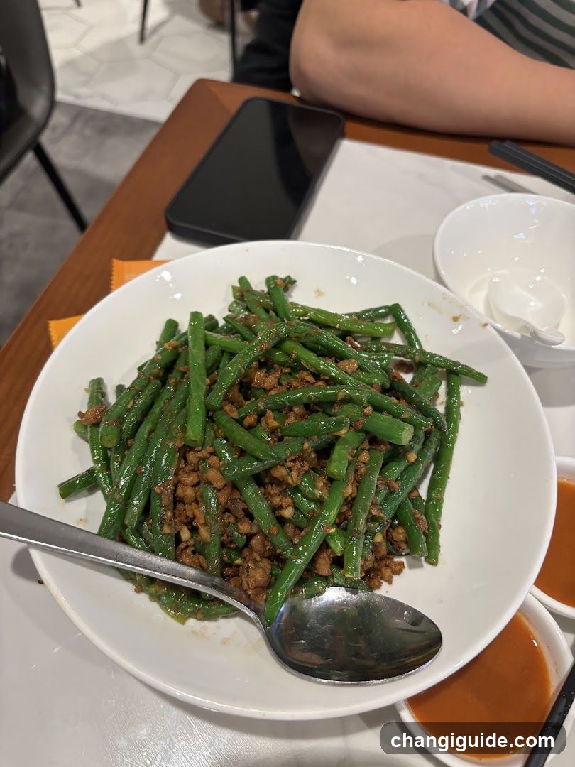 Stir-fried Green Beans with Minced Meat