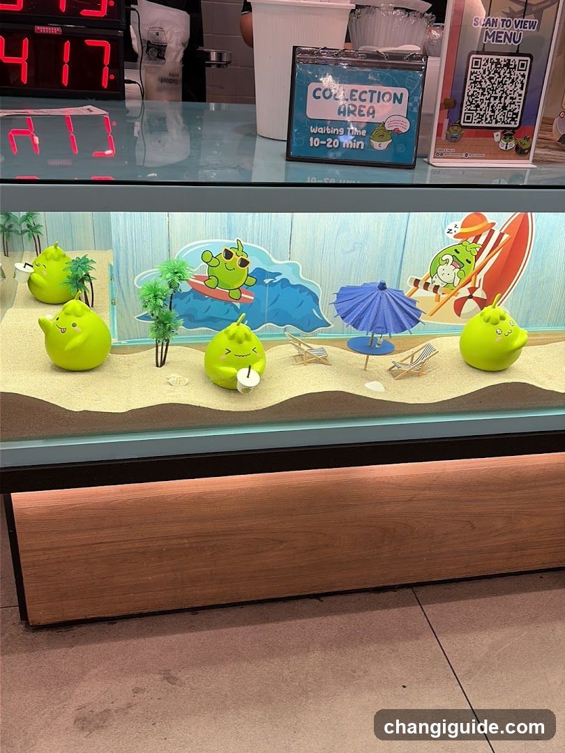 Collection Area Display
