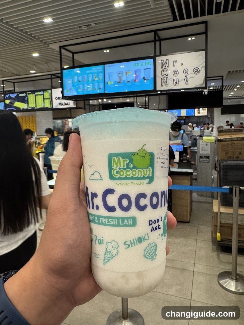 Mr Coconut Drink Cup