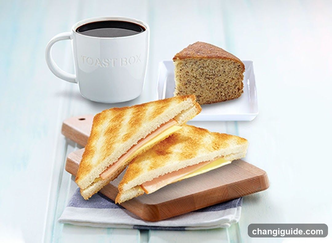 Toast Box Breakfast Spread