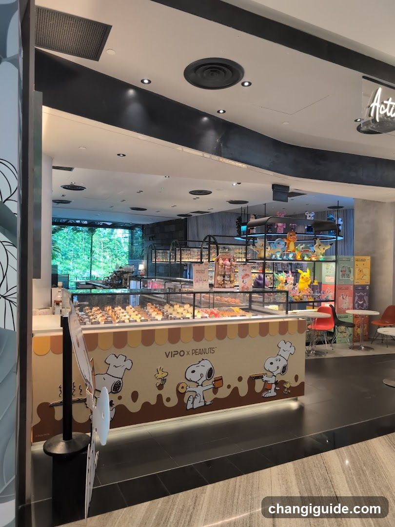 Vipo x Peanuts Storefront Interior View