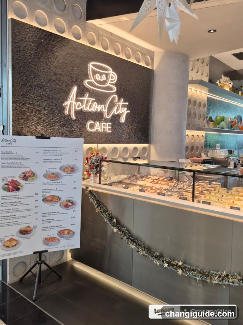 Action City Cafe Interior