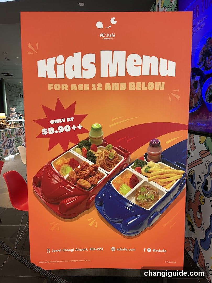 Kids Menu Advertisement