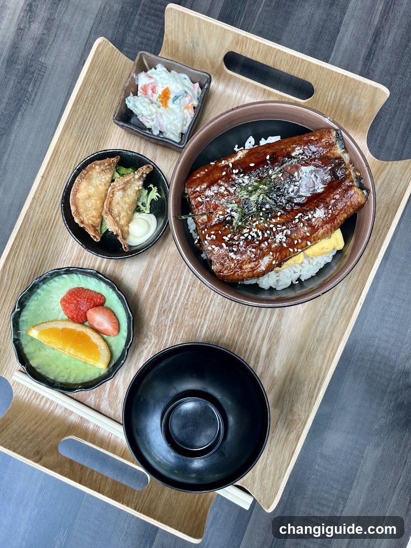 Eel Rice Bowl Meal Set