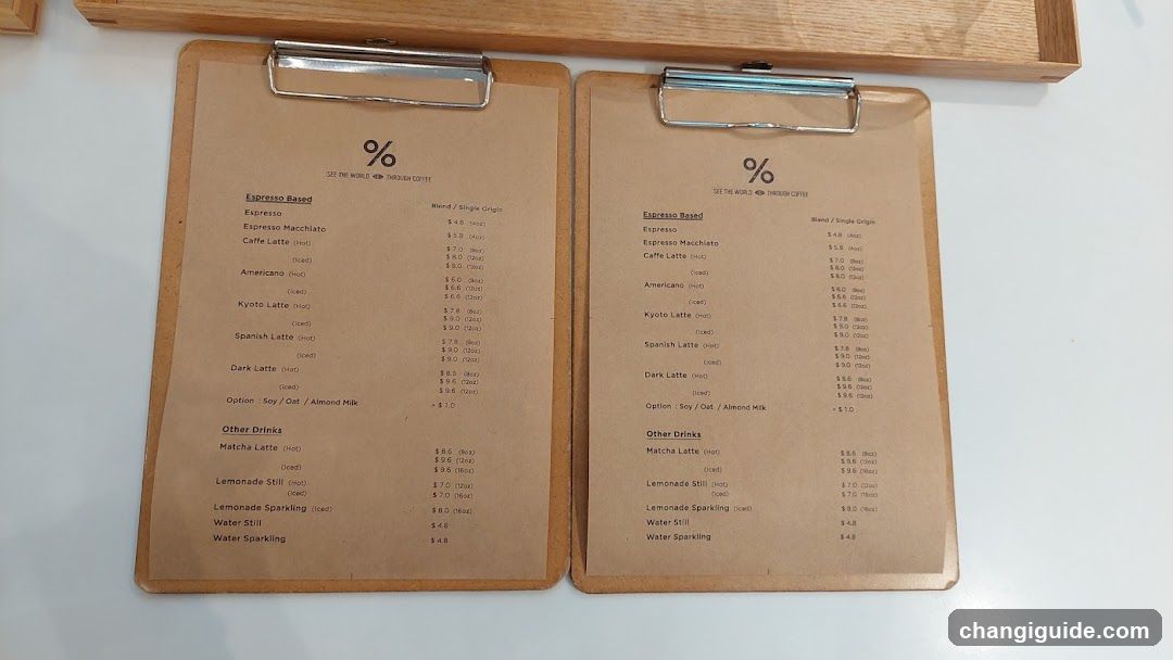 Coffee Menu Board