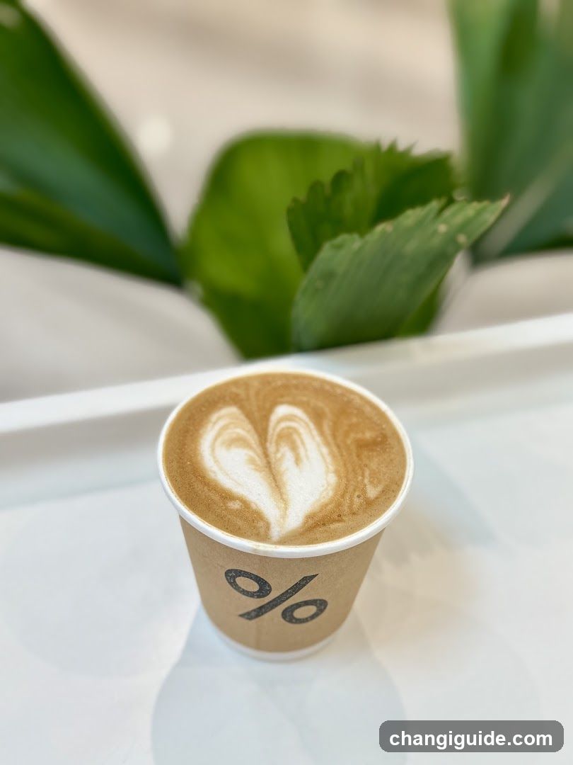 Latte Art Coffee Cup
