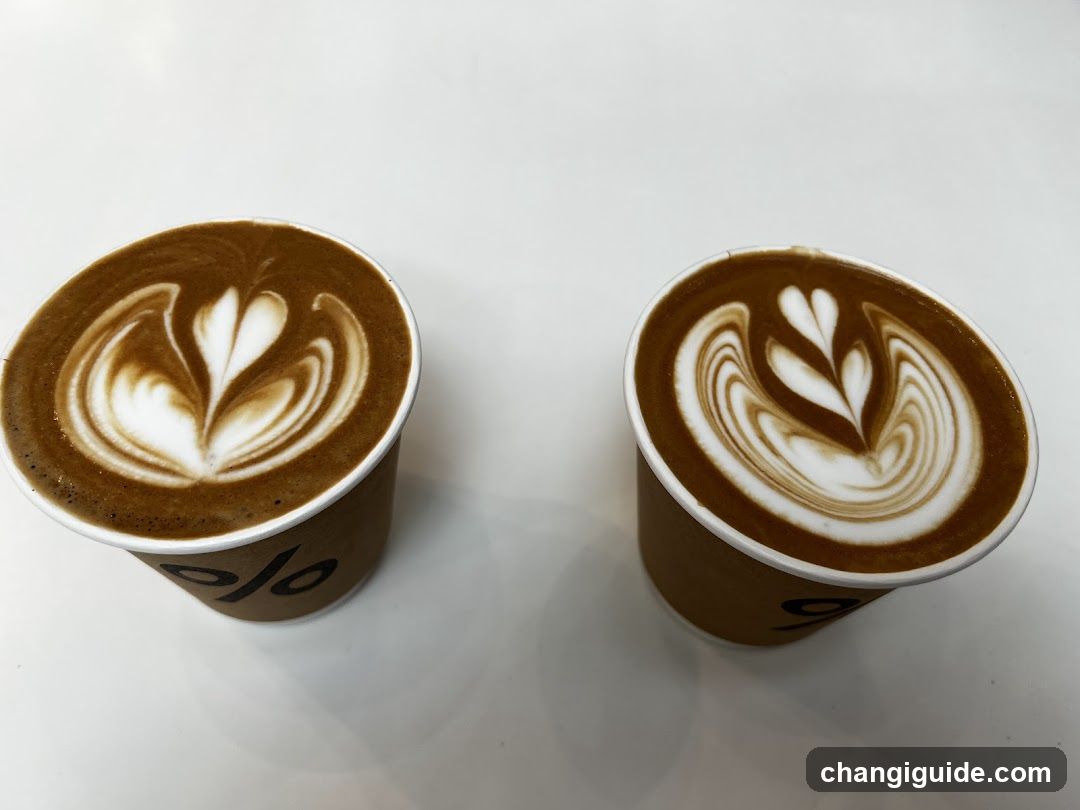 Latte Art Coffee Cups