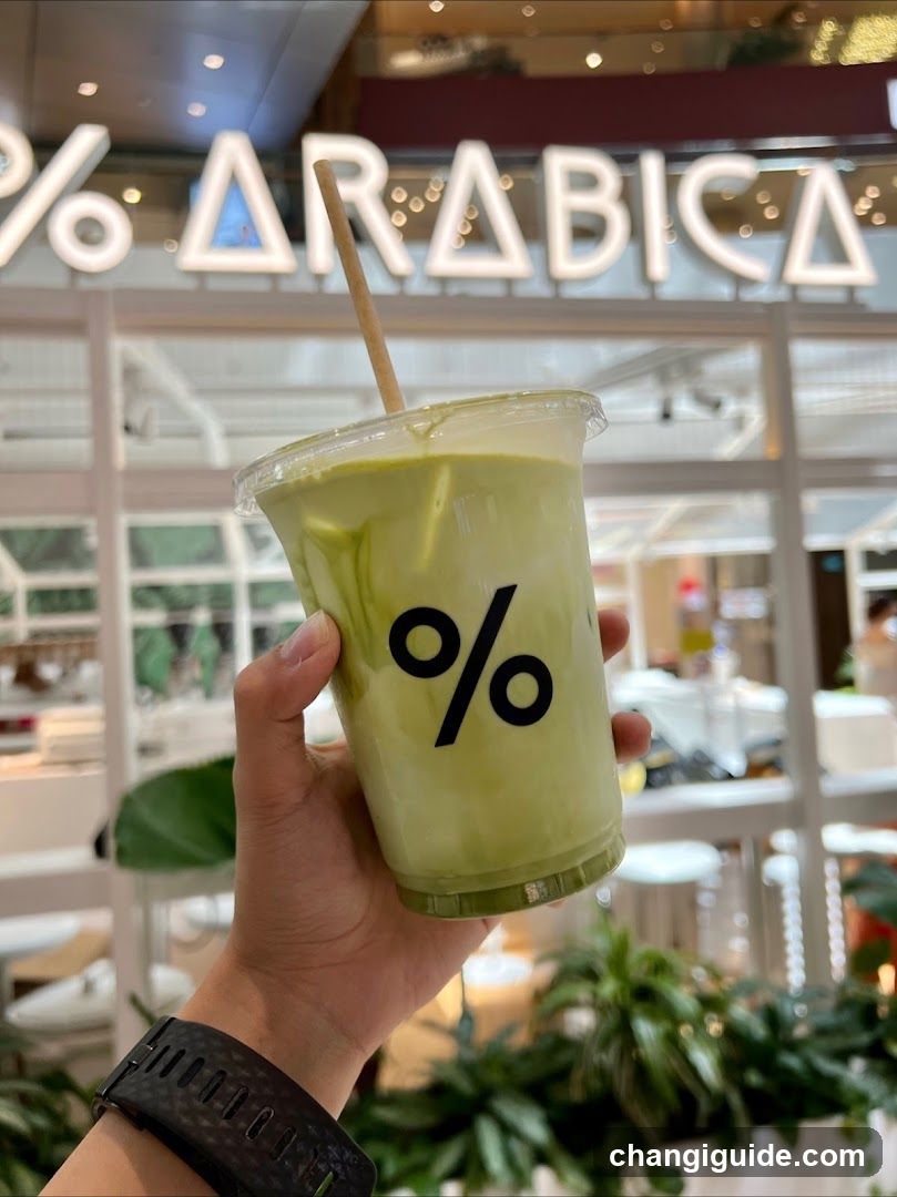 Matcha Drink at % Arabica