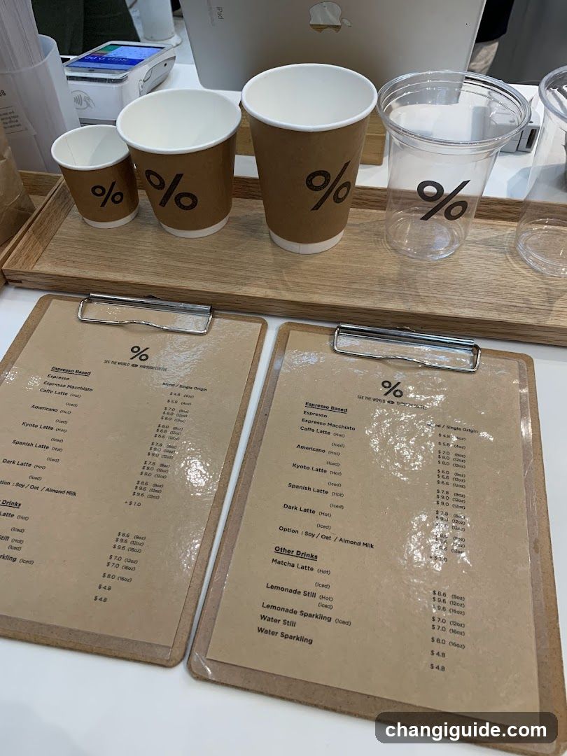 Coffee Shop Interior Display