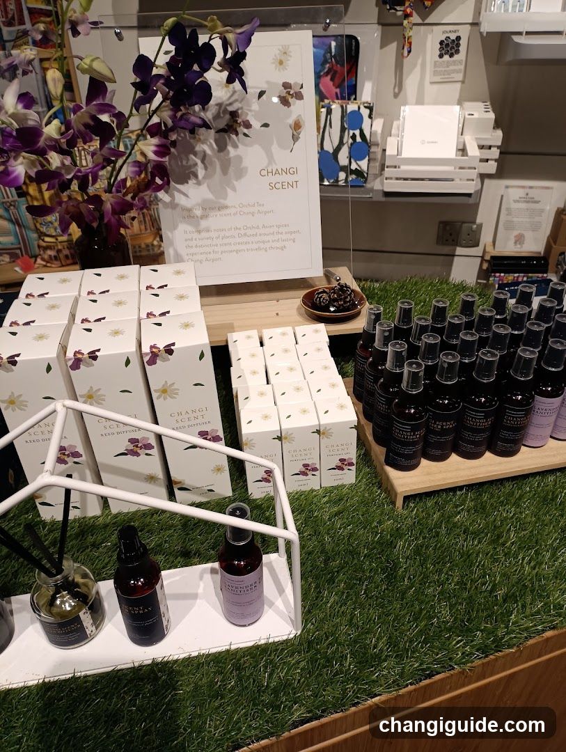 Changi Scent Display