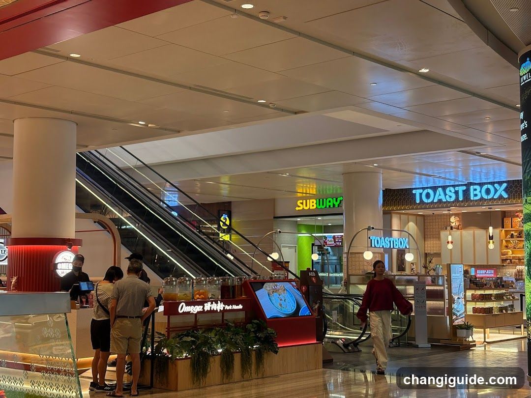 Mall Food Court Scene