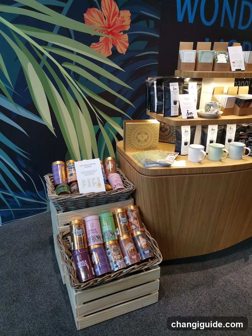 Product Display with Tropical Theme