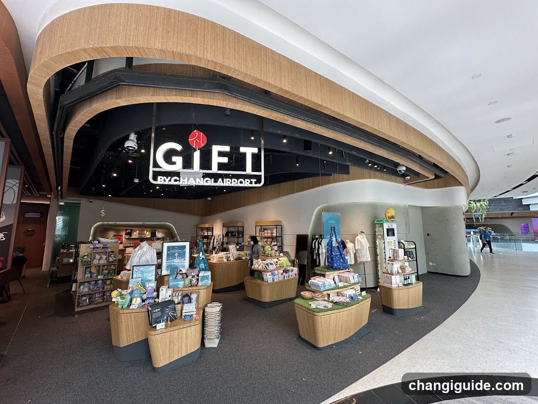 Changi Airport Gift Shop Interior