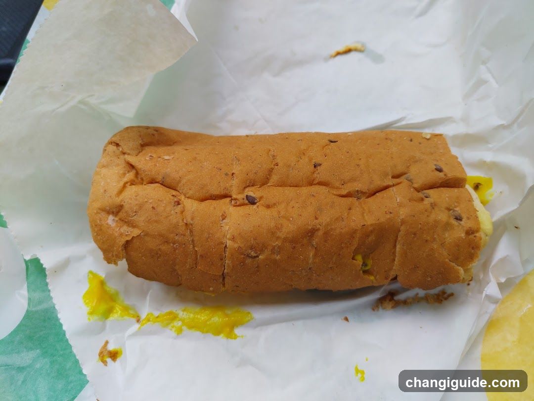 Sub Sandwich in Wrapper