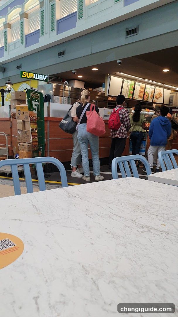 Food Court Scene
