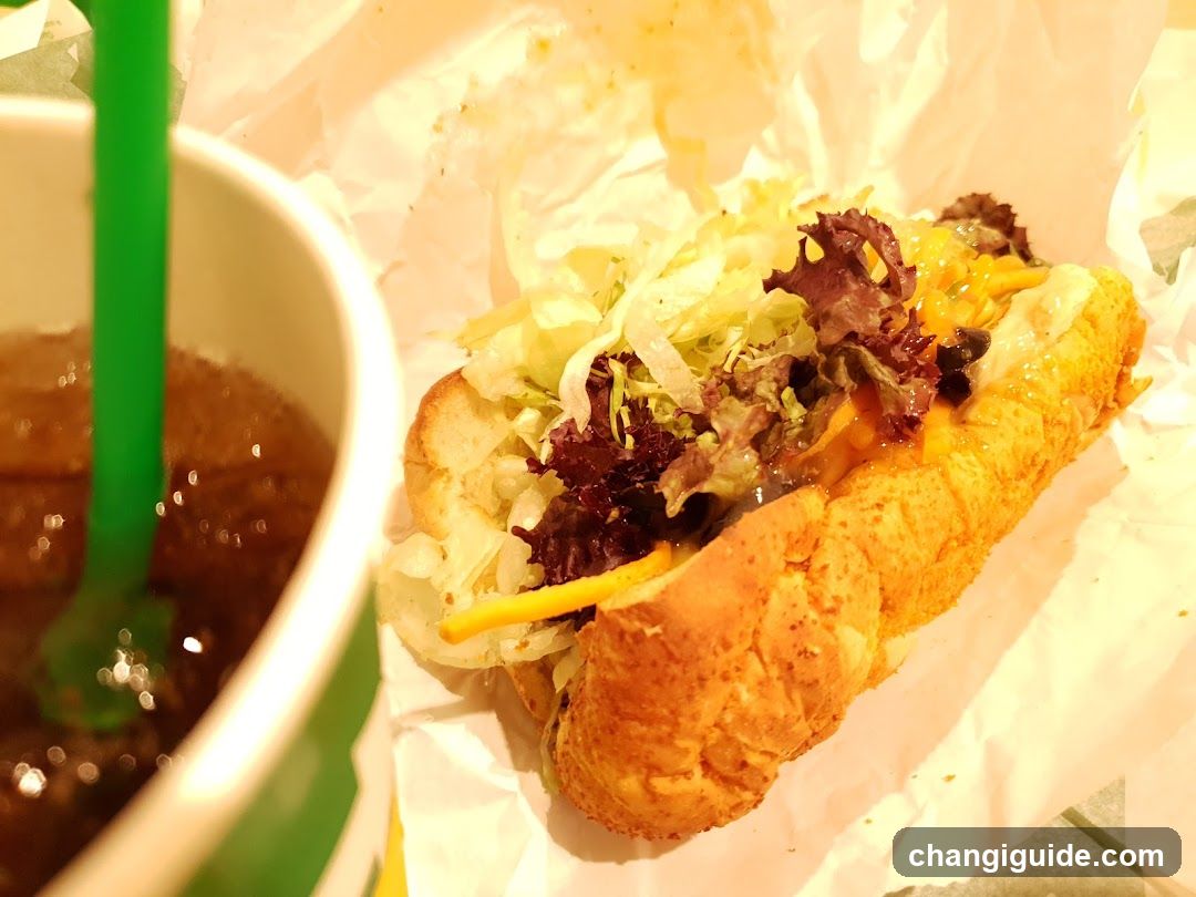Sub Sandwich and Drink