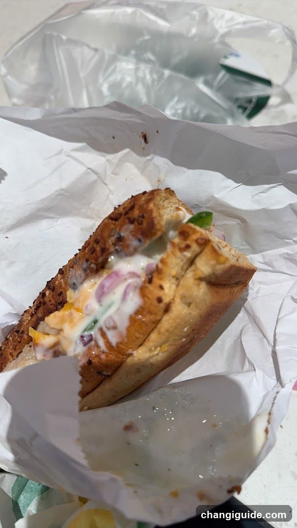 Sandwich in Wrapper