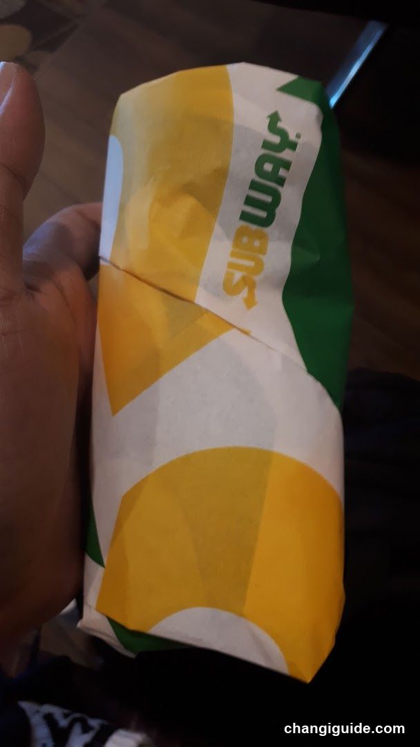 Subway Sandwich Wrap
