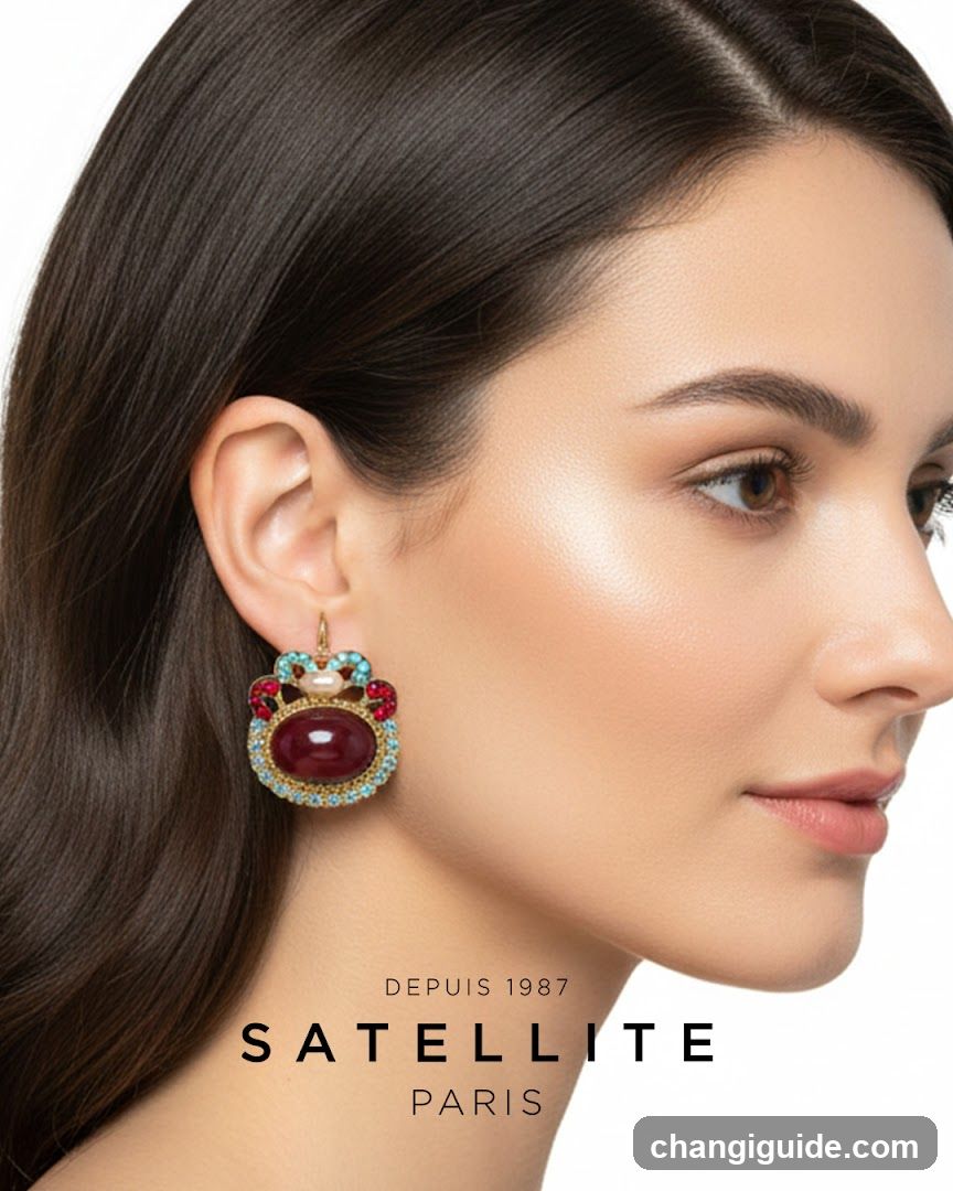 Satellite Paris Earrings Ad