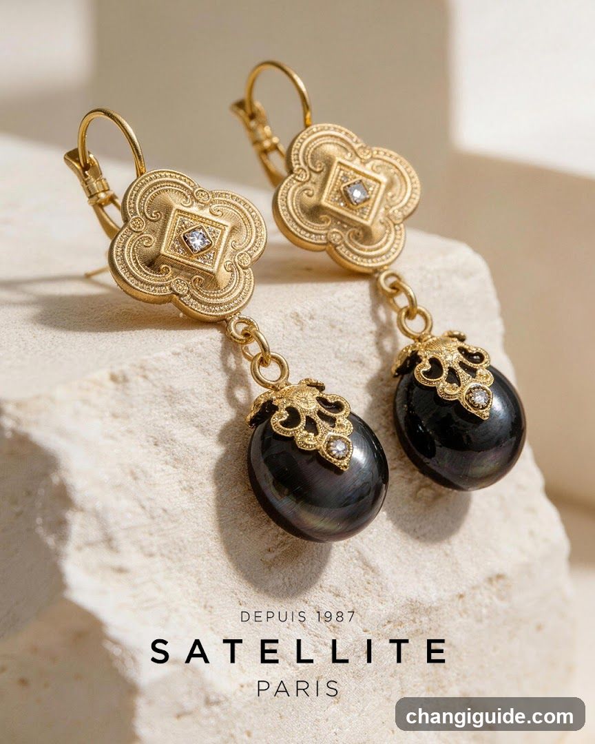 Satellite Paris Earrings