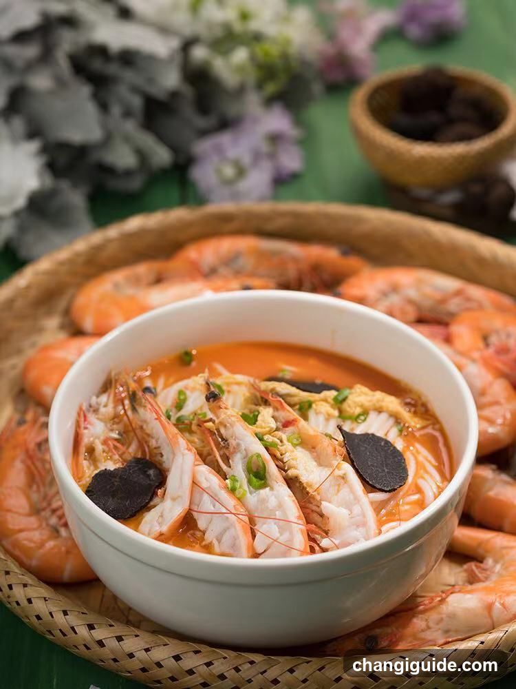 Shrimp Soup with Prawns