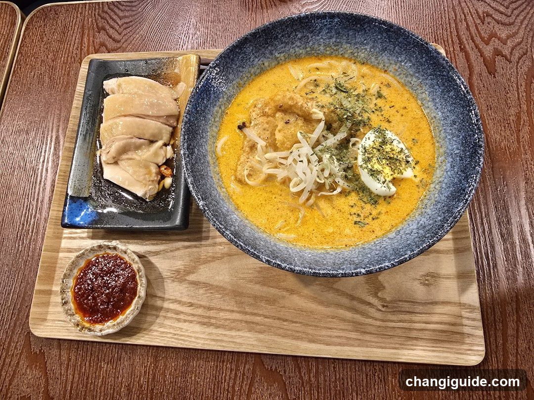 Creamy Ramen with Chicken and Egg