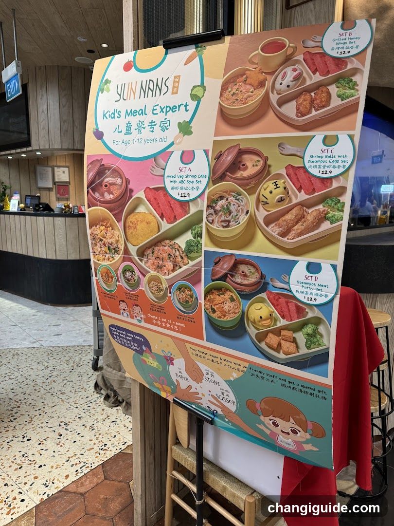 Yun Nans Kids Meal Expert Display