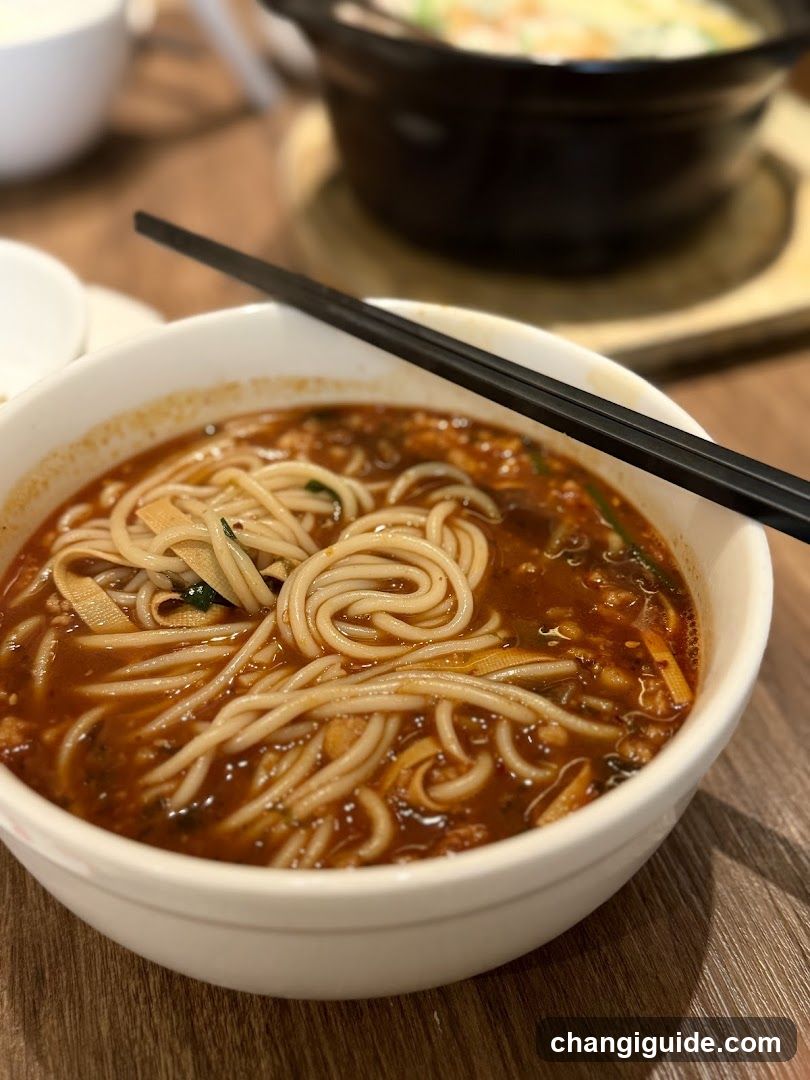 Spicy Noodle Bowl