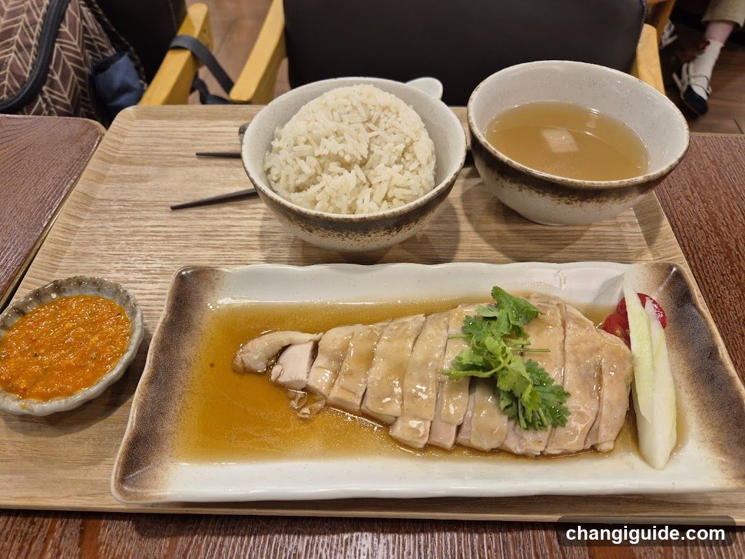 Hainanese Chicken Rice Meal