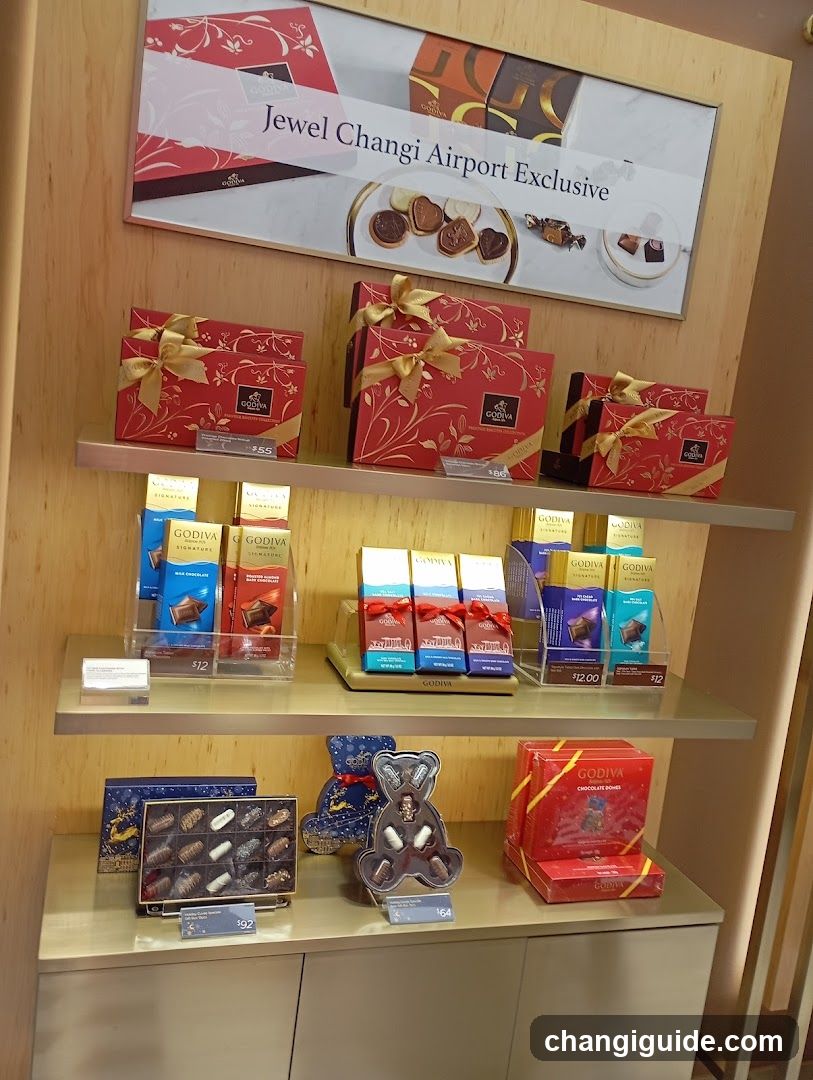 Jewel Changi Airport Exclusive Godiva Display